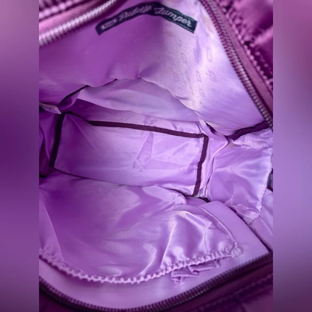 Lug Puddle Jumper Convertible Tote Bag in Purple